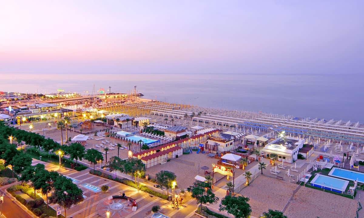 lungomare riccione